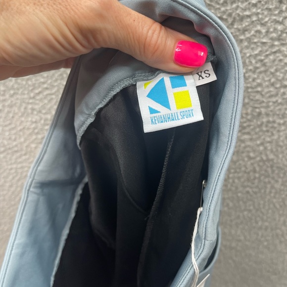 Tennis pickleball XS Kevan Hall Sports mini skort new blue stretch - Picture 6 of 8